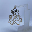 Pingente de São Jorge - Ouro 18K